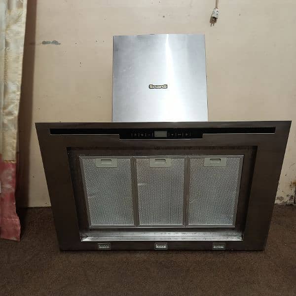 kitchen turbo hood 35 inch made in Italy 2