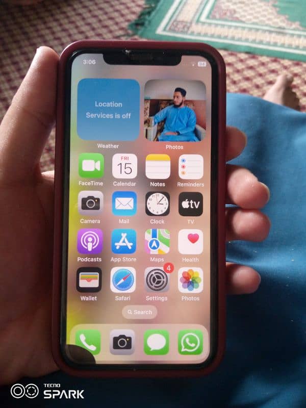 iphone x PTA register 256 gb 1