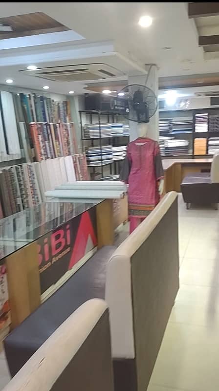 14 Marla Ground FloorShop For Rent G1 Market Johar Town 1