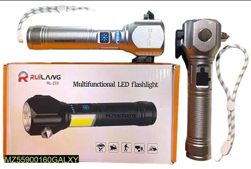 Rechargeable Flash Lights (Premium) 0