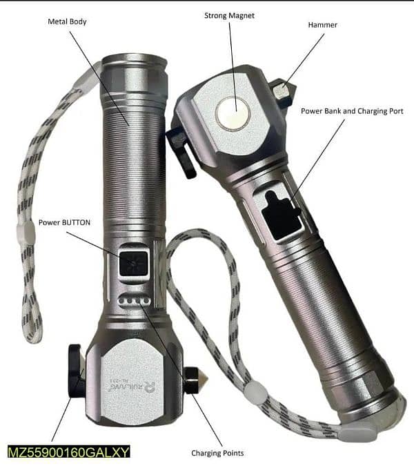 Rechargeable Flash Lights (Premium) 1