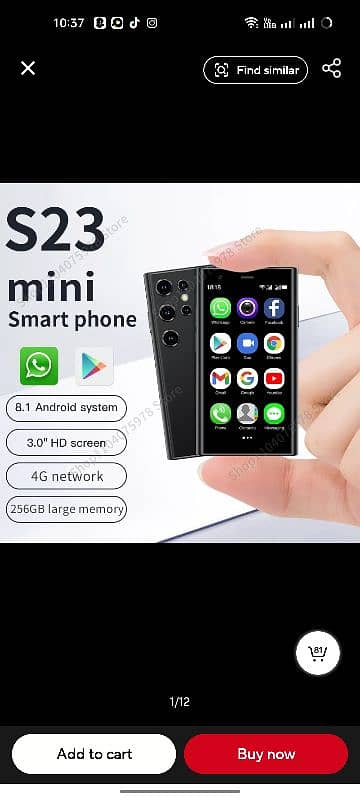 Mini Smart Phone S23 (PTA Approved) 0