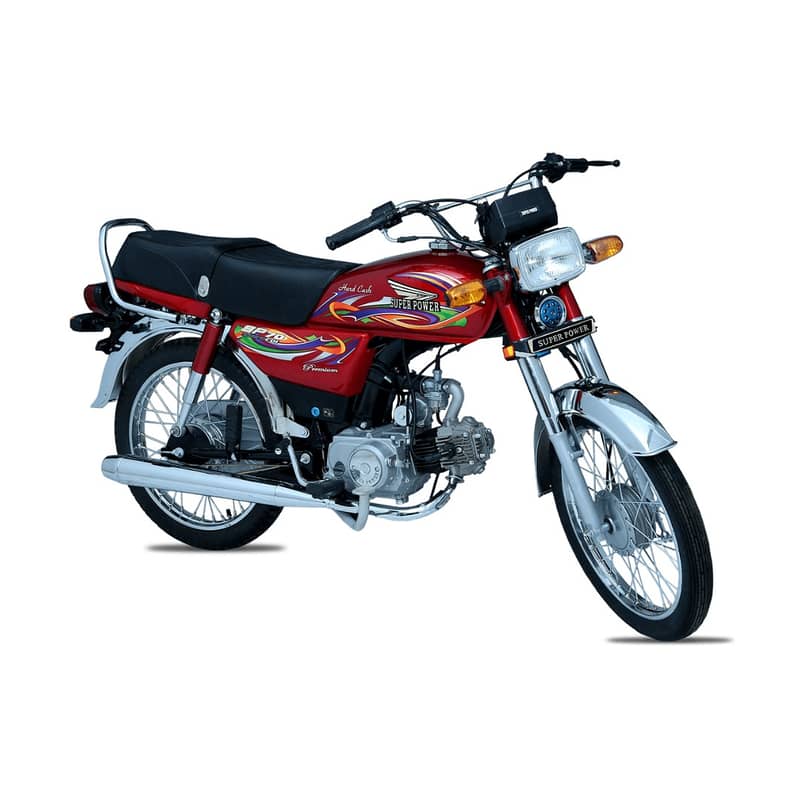 Bike On Installments Super Power SP 70 2024 Bike for sale in karachi 0