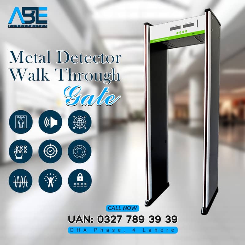 Metal Detector Walk Through Gate 0