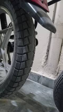 Suzuki gs150 front and rear tires