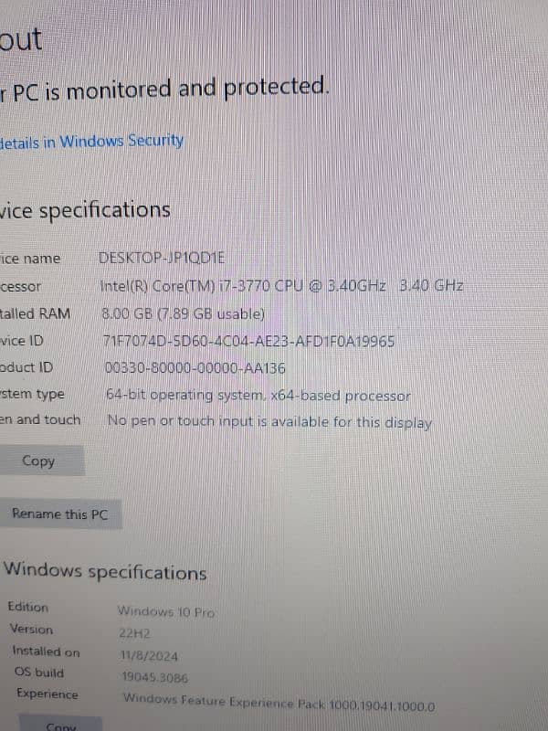 i7 3770 8gb ram gaming mb for sale cheap price 5