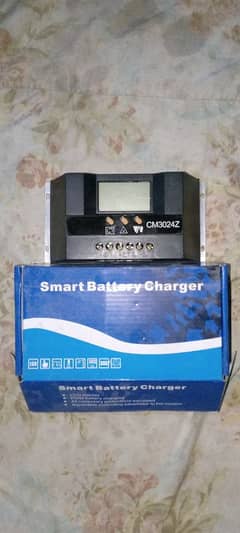 smart battery charger solar 12/24 volt  30ampere