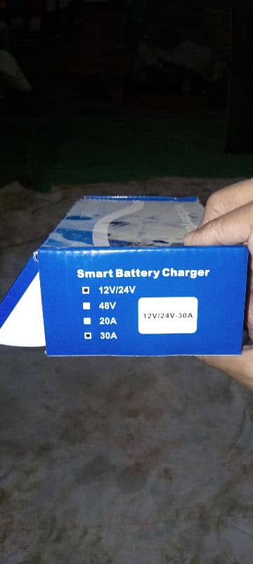 smart battery charger solar 12/24 volt  30ampere 3