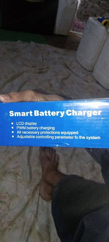 smart battery charger solar 12/24 volt  30ampere 4