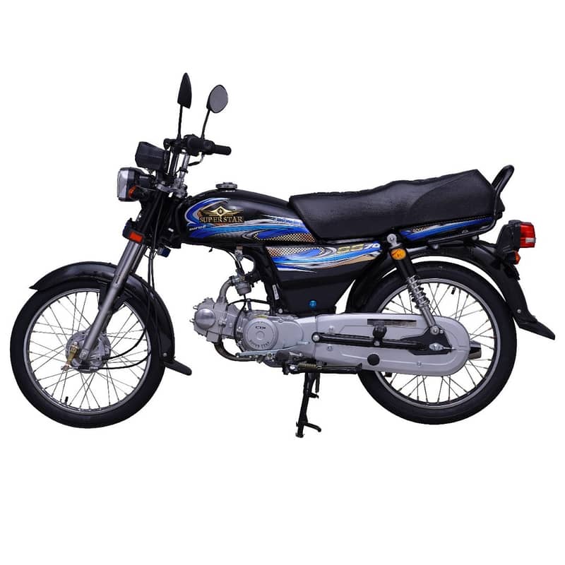 Bike On Installments Super Star CD 70 2024 Bike for sale in karachi 0