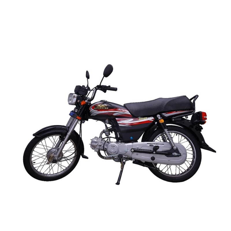 Bike On Installments Super Star CD 70 2024 Bike for sale in karachi 1