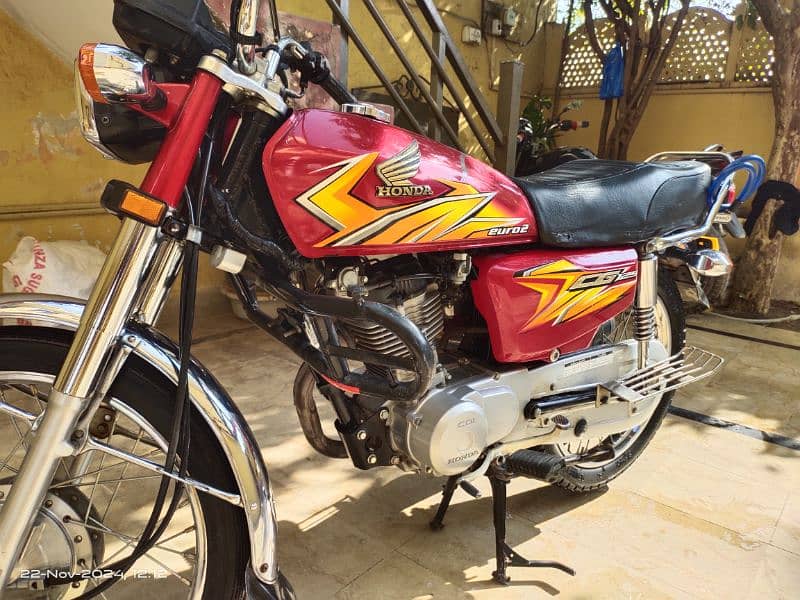 Honda 125 2021 model Islamabad number 2