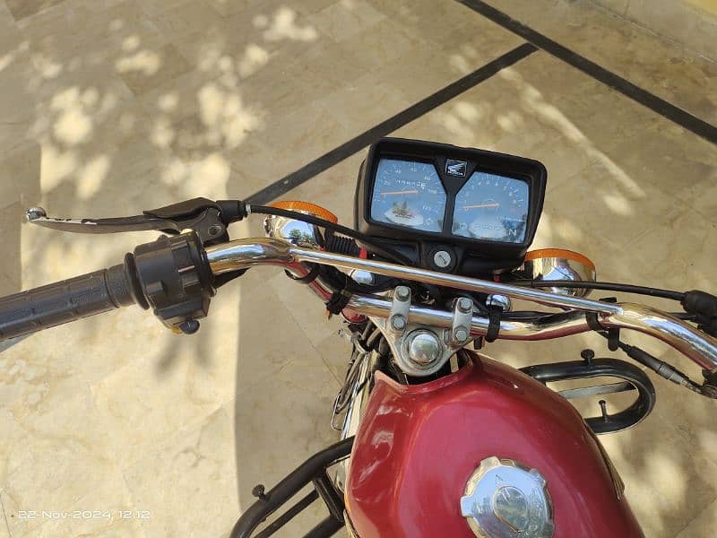 Honda 125 2021 model Islamabad number 3