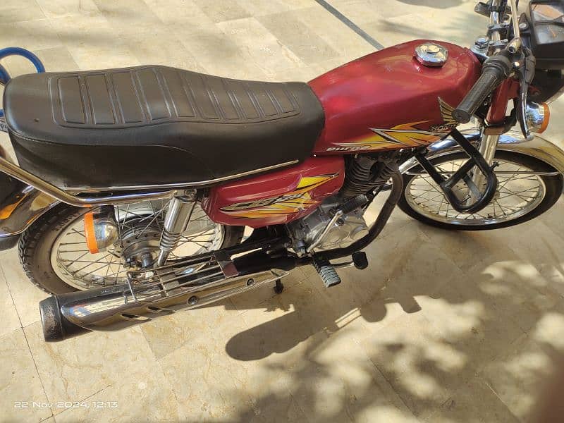 Honda 125 2021 model Islamabad number 6