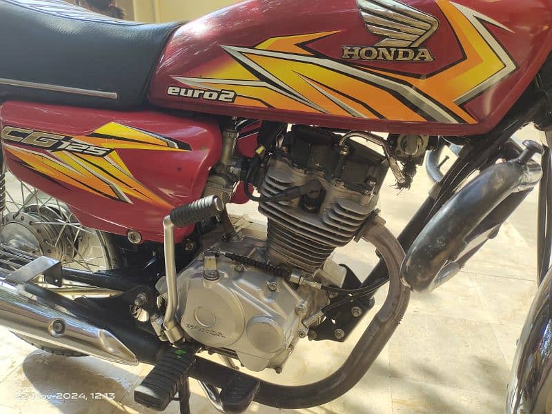 Honda 125 2021 model Islamabad number 12