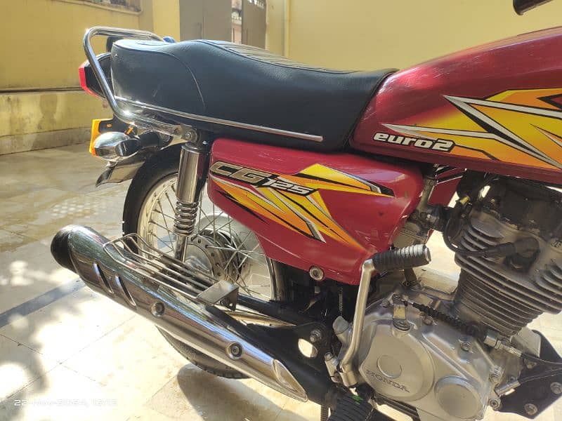 Honda 125 2021 model Islamabad number 13