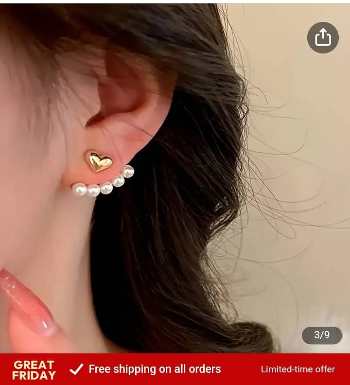 It is a new ear rings for female 1