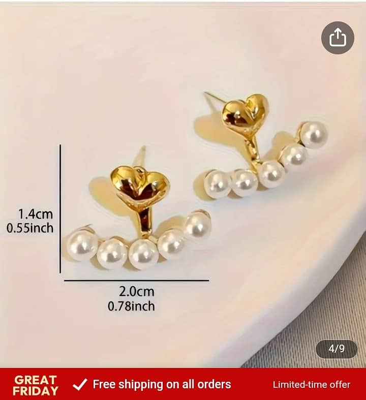 It is a new ear rings for female 2