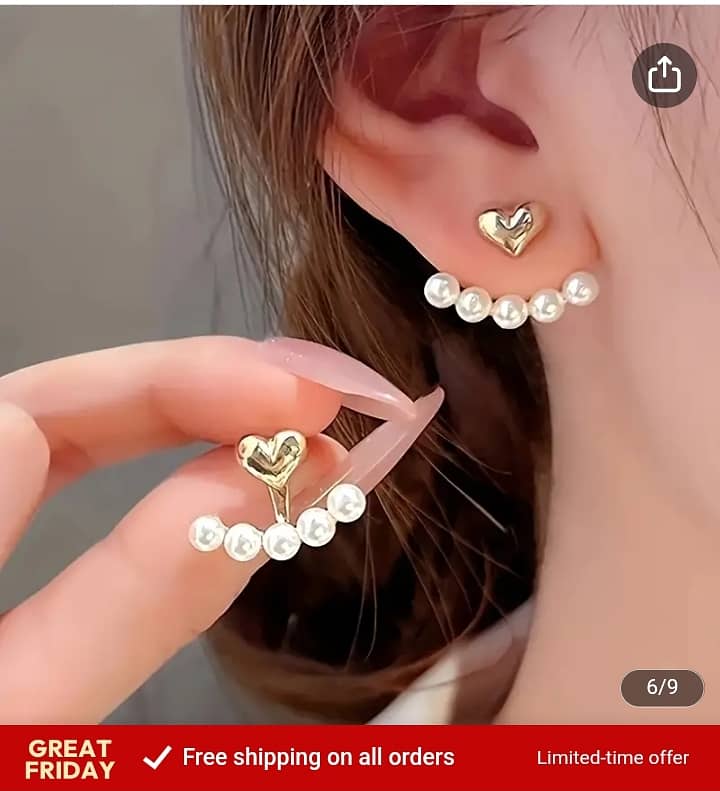 It is a new ear rings for female 4