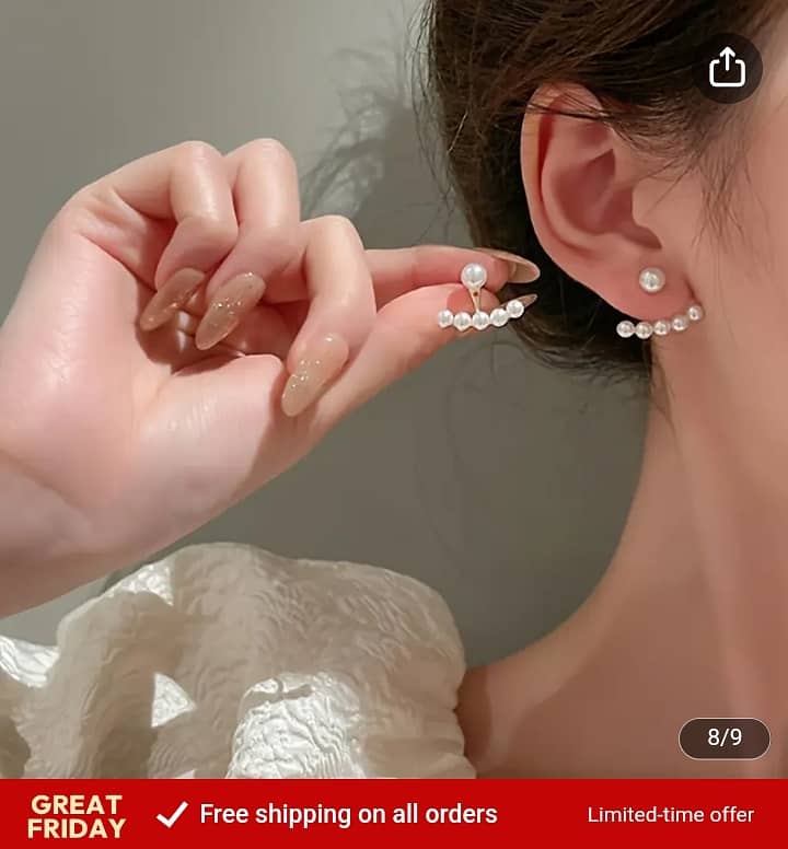 It is a new ear rings for female 6