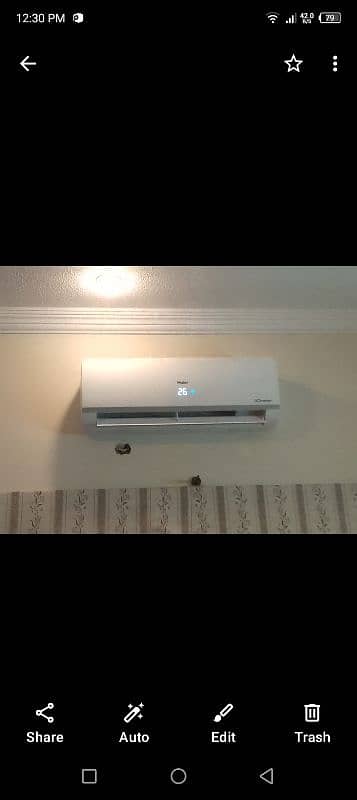 Haier 1 ton split DC inverter for sale 0