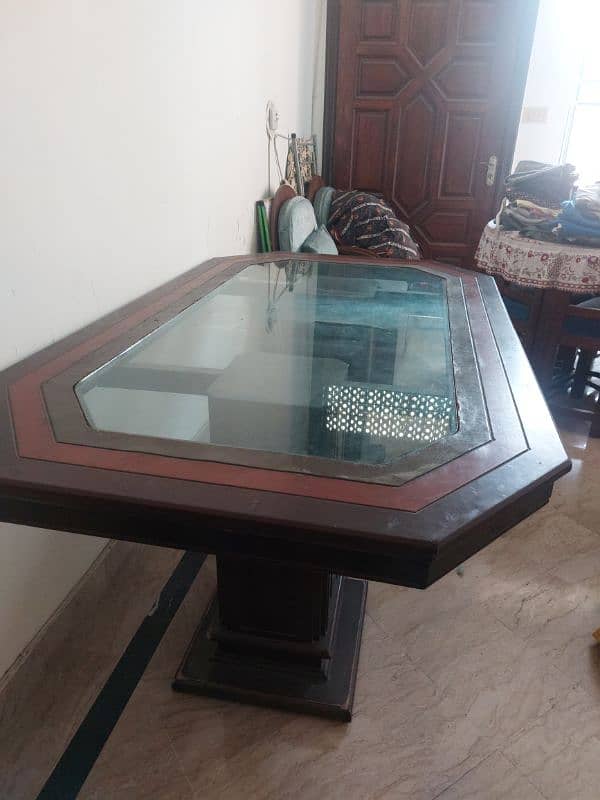 Wood Dinning Table 6 foot 1