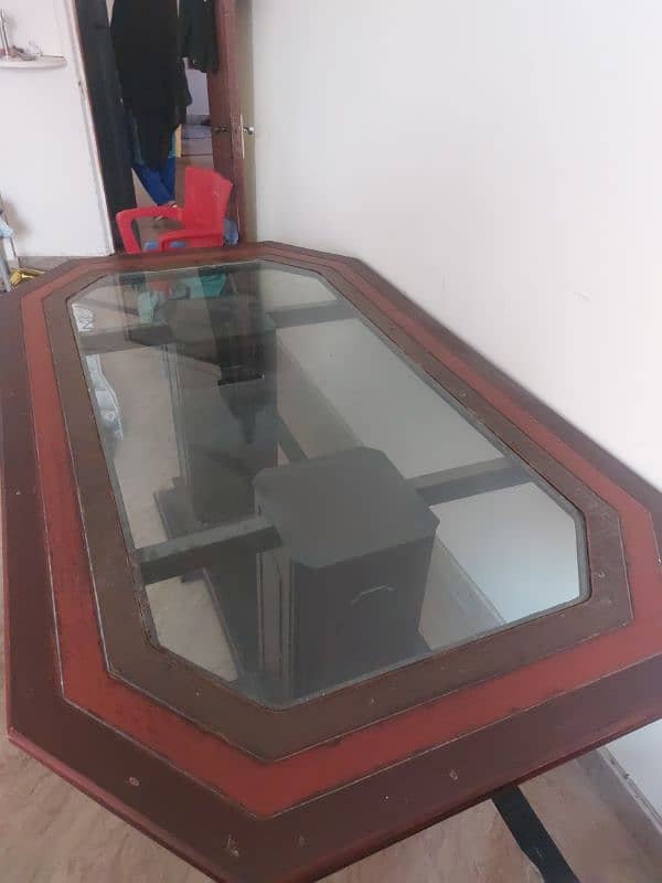 Wood Dinning Table 6 foot 2