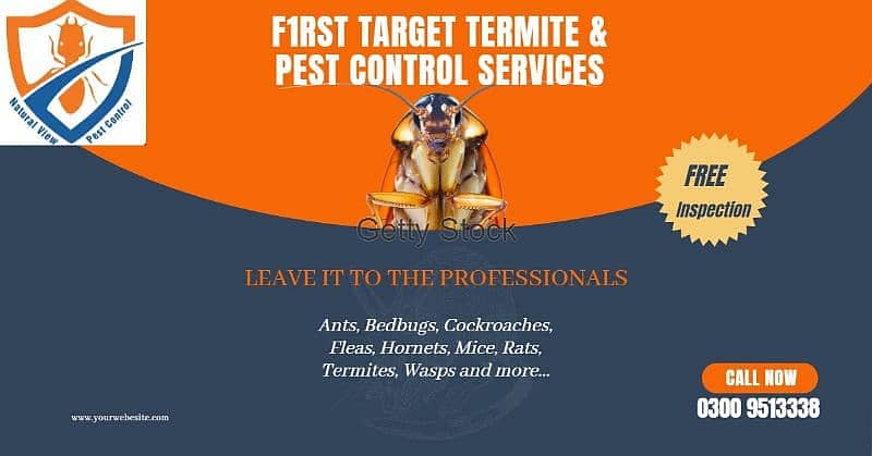 Pest Control/Termite Control/Fumigation Spray/Deemak Control Services 13