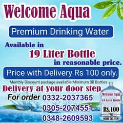 Mineral Water Free delivery at your place