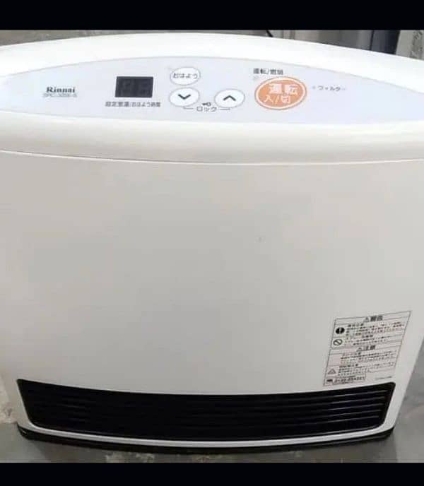 Rinnai gas heaters/ Japanese gas plus electric blower / Room Heaters 7