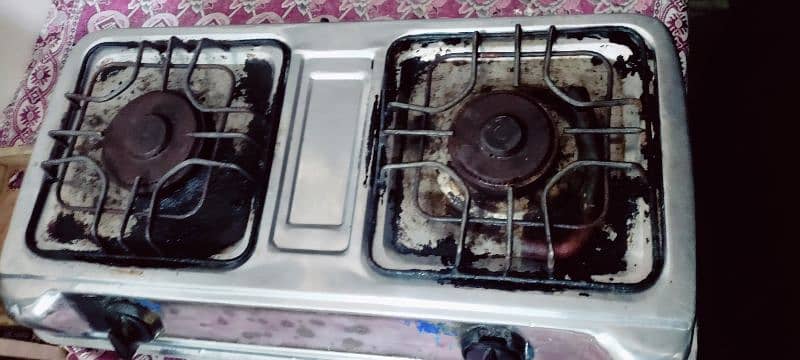 used stove hai bikul thk hai bus aik side ka pipe new Lage ga 1