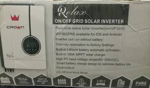 crown hybrid solar inverter 10.2kw (0304/49/39/900)