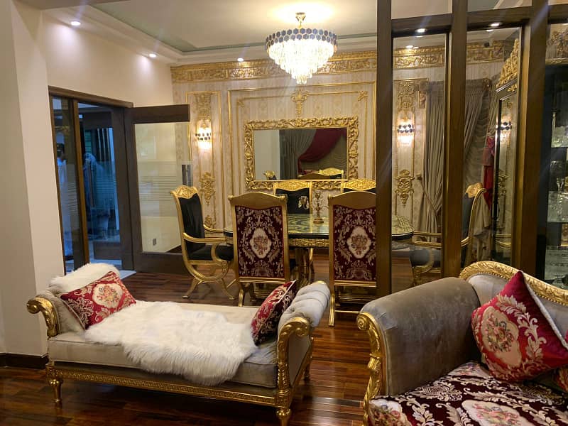 D H A Lahore 1 Kanal Brand New Mazher Munir Design House Fully Furnished With 100% Original Pictures 1