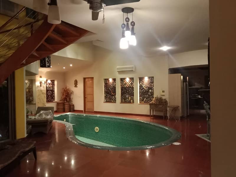 D H A Lahore 2 Kanal Faisal Rasool Design House Fully Furnished With Swimming Pool With 100% Original Pics Available For Sale 12