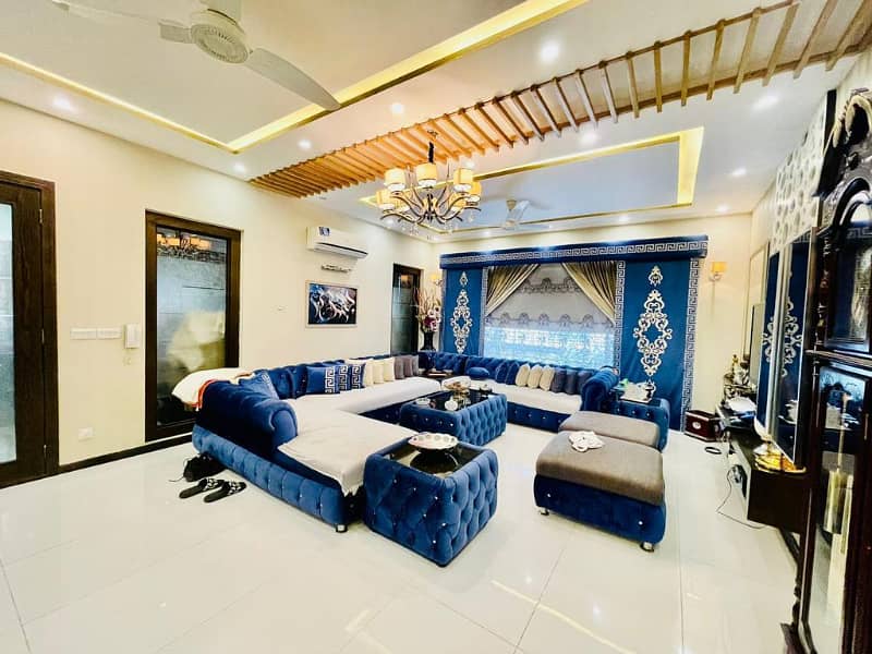 DHA Lahore 1 Kanal Brand New Mazher Munir Design House Full Furnished With 100% Original Pics Available For Sale 0