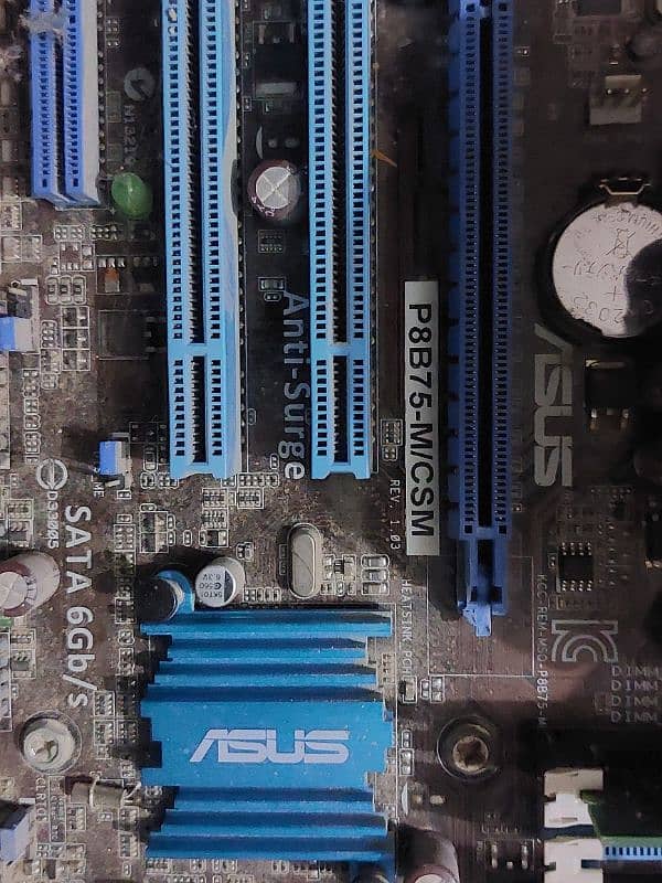 I7 3770 processor + B75m motherboard for sale 0