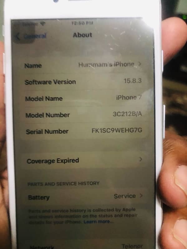 iPhone 7 pta approved 8