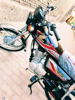 Honda CG125 2024 All Punjab Number