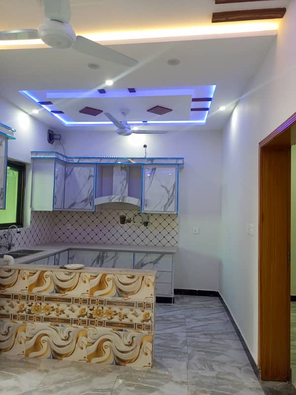 Upper portion and first floor is available for rent all facilities are included in rent such as electricity. 9