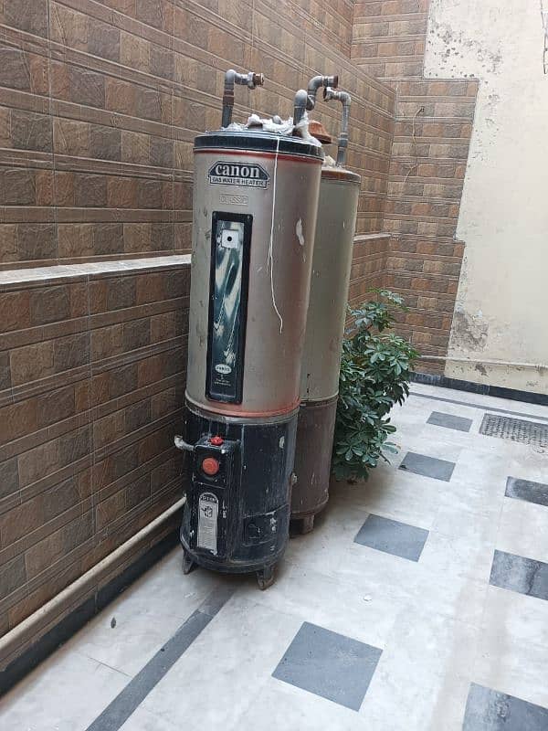 Gas Geyser Quqlantity 2, 35 Ltr Canon company for sale 2