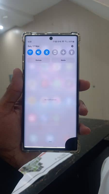 Samsung note 10 plus 512 GB h dote or thori se line h niche wale sid p 0