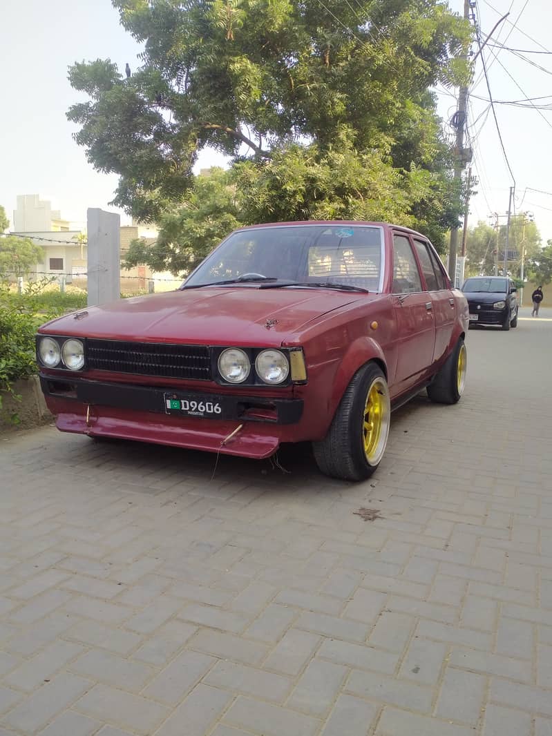 Toyota Corolla 1980 7k EFI engine 1