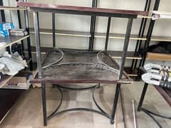 3 Iron Table 4 x 4 For sale