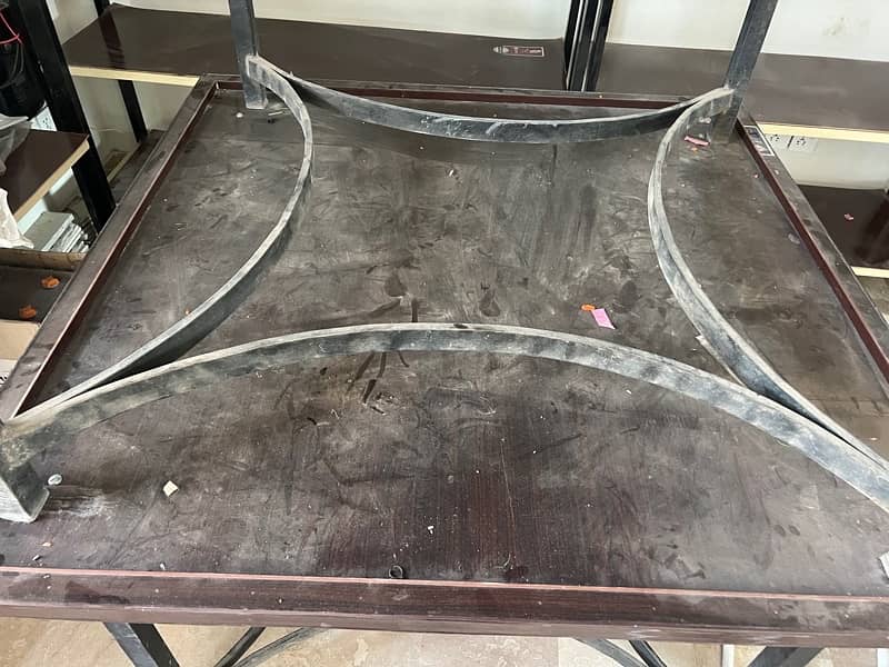 3 Iron Table 4 x 4 For sale 2