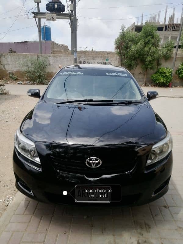 Toyota Corolla XLI 2009 convert GLI 9