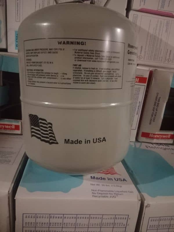 A. C Fridge Gases Available Honeywell Brand 6