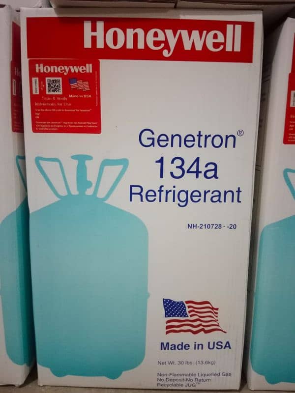 A. C Fridge Gases Available Honeywell Brand 7