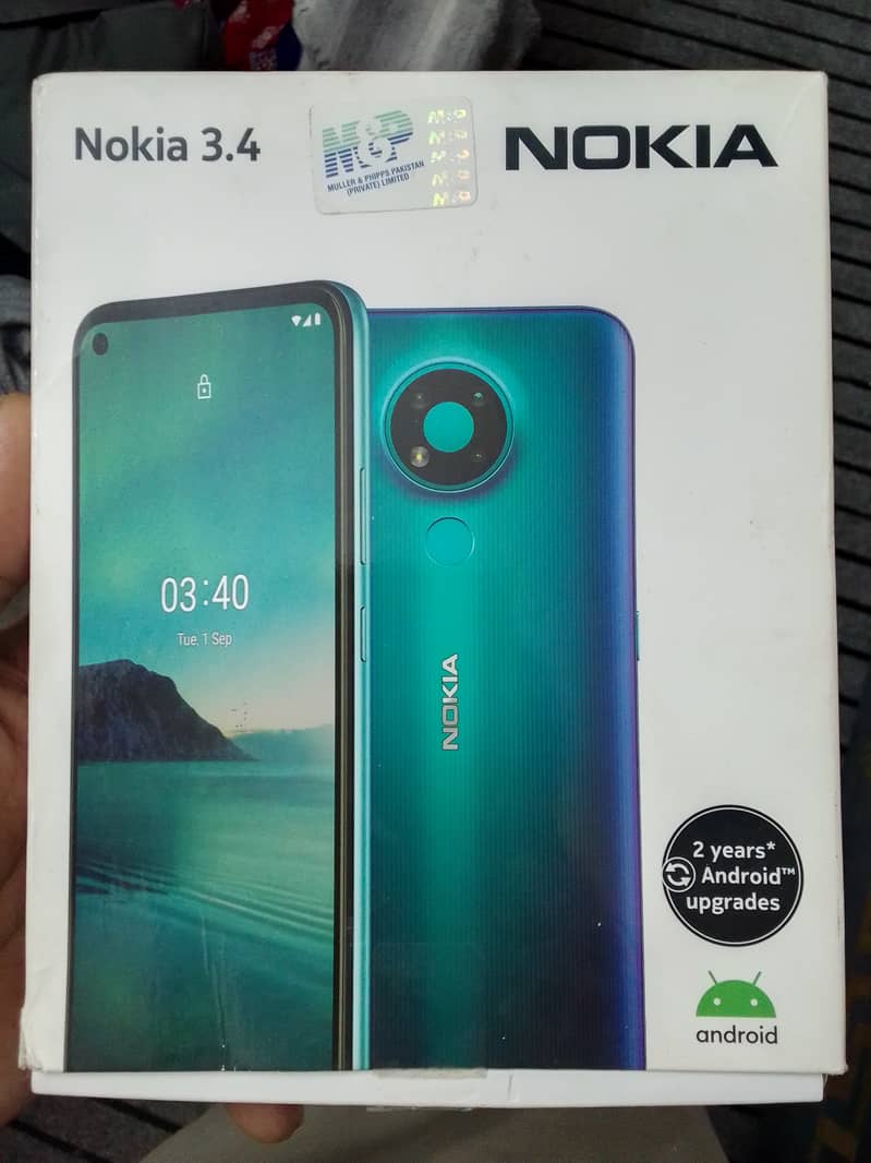 Nokia 3.4       3/32 , PTA , dual sim , SD card supported 0