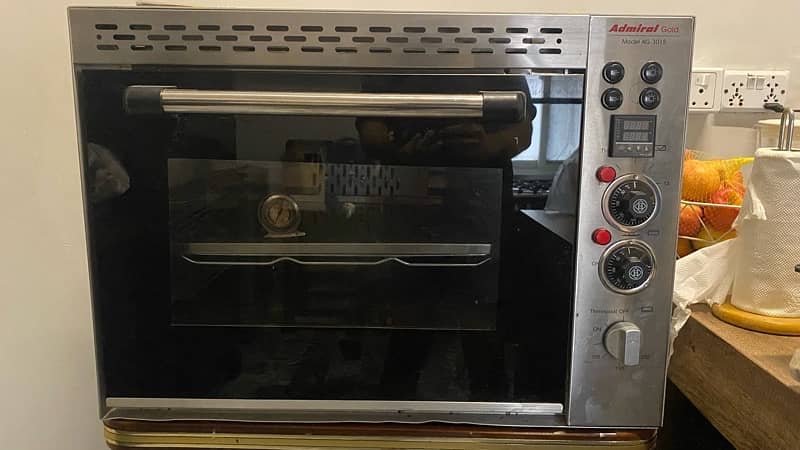 Admiral Oven LPG + Electric with convection Fan 0