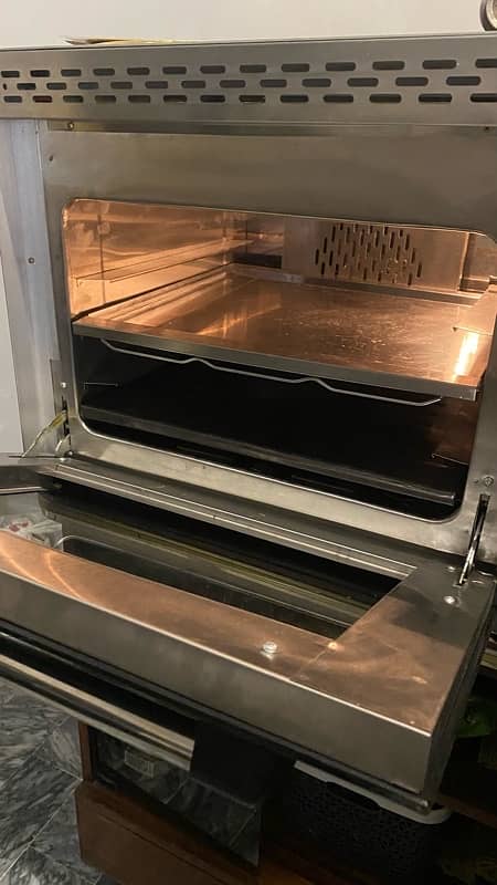 Admiral Oven LPG + Electric with convection Fan 4